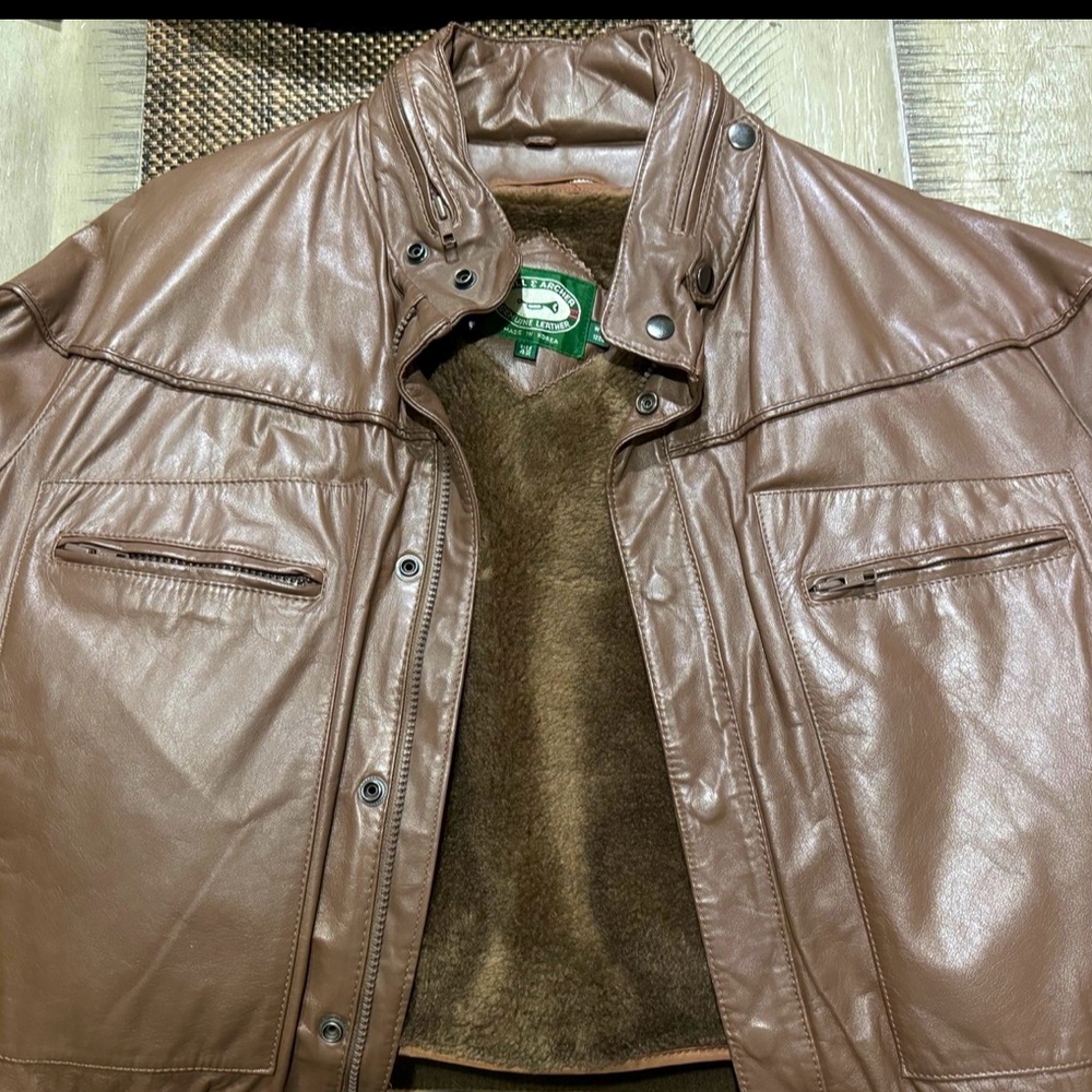 Leather Jacket Hill & Archer